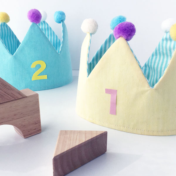 無料型紙 ベビーから大人まで使える 王冠の作り方 シロクマノート